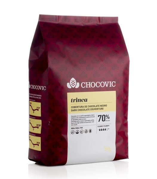 CHOCOVIC NEGRO TRINEA 70% 41,3% 5KG