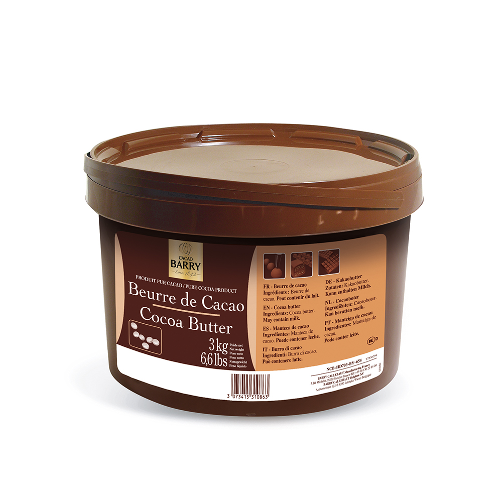 BARRY MANTECA DE CACAO 3KG