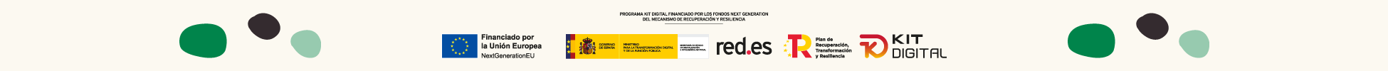 Página web financiada por el Kit Digital